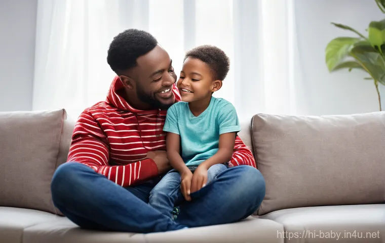 아이 감정 표현 지도법 - **Prompt 1: Observing Subtle Signals**
    "A cozy indoor scene featuring a mother gently observing ...