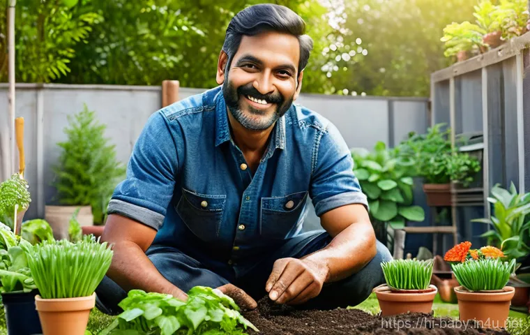 아빠 육아 참여 꿀팁 - **Prompt:** A heartwarming, realistic image of a loving Indian father, in his late 30s, gently cradl...