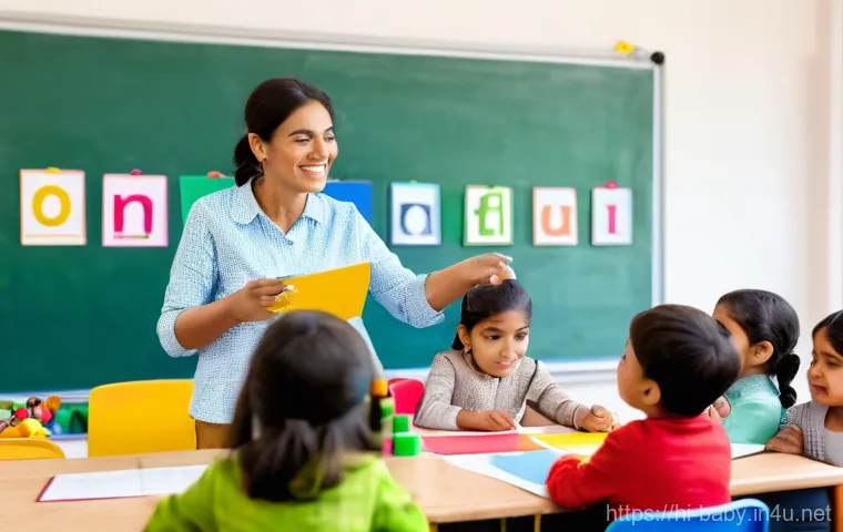 아기와 조기교육 필요성 - **Prompt:** A vibrant, sunlit indoor setting, possibly a cozy corner of a home or an early learning ...