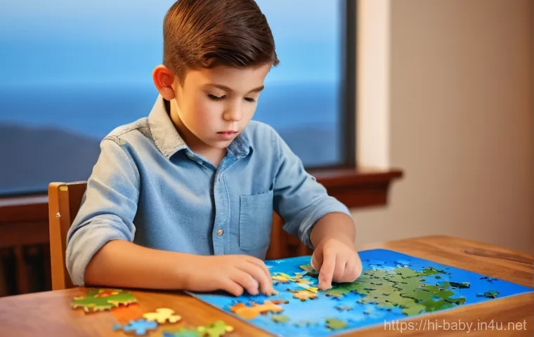 아기와 독립적인 놀이 방법 - **Prompt:** A cheerful, imaginative young girl, around 6-7 years old, with bright, curious eyes and ...